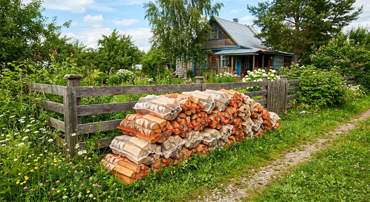 Дрова для дачи в Тюмени